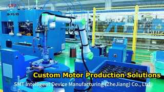 Solutions de lignes de production de moteurs électriques personnalisées